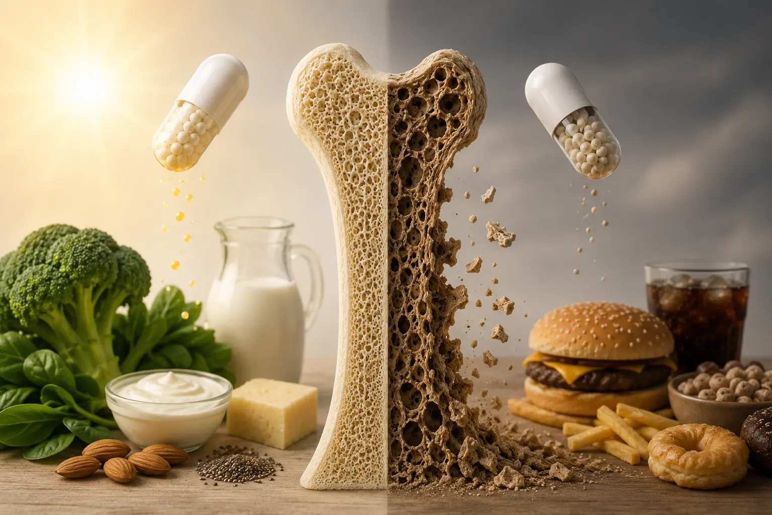 Why Calcium and D3 Fail Without the Right Diet